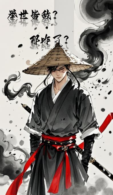 举世皆敌又如何前半句